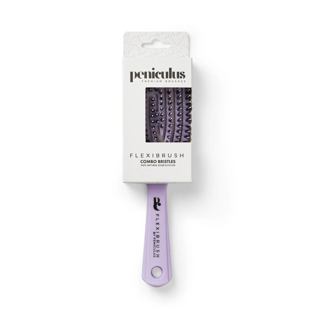 Bratt Peniculus Flexibrush Combo Bristles - Lavendel