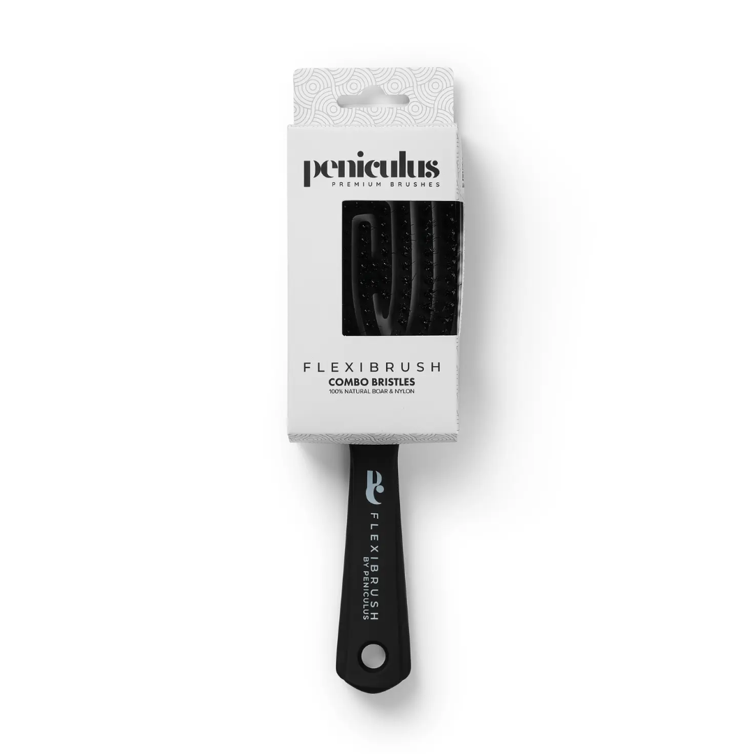 Bratt Peniculus Flexibrush Combo Bristles - Black
