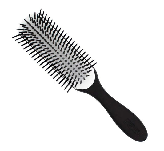 Denman D3 Black/Grey Medium Brush 7 Rows