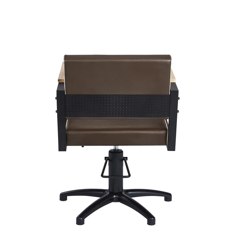 Mirplay kappersstoel Ocean op zwarte stervoet