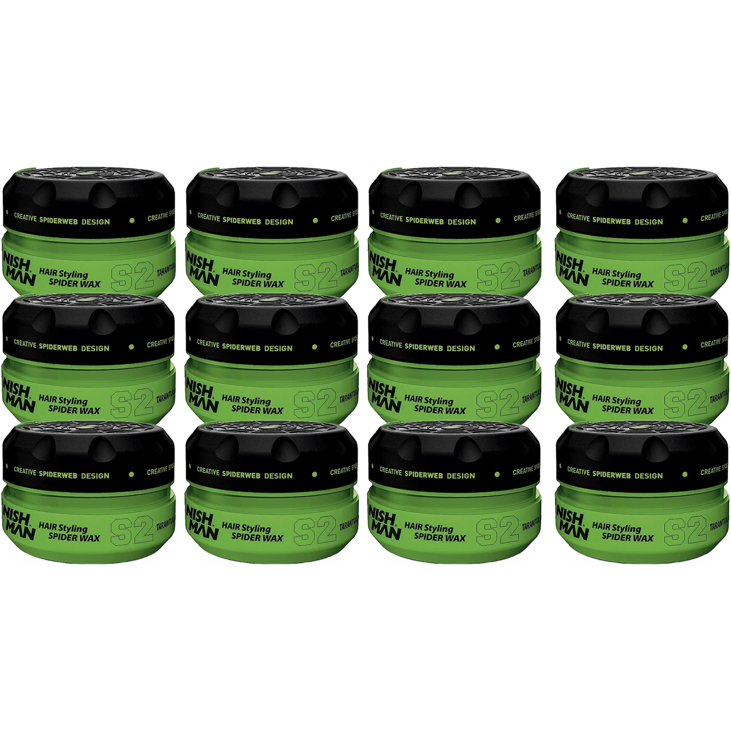Nish Man S2 Spider Wax 150ml - 12 STÜCK