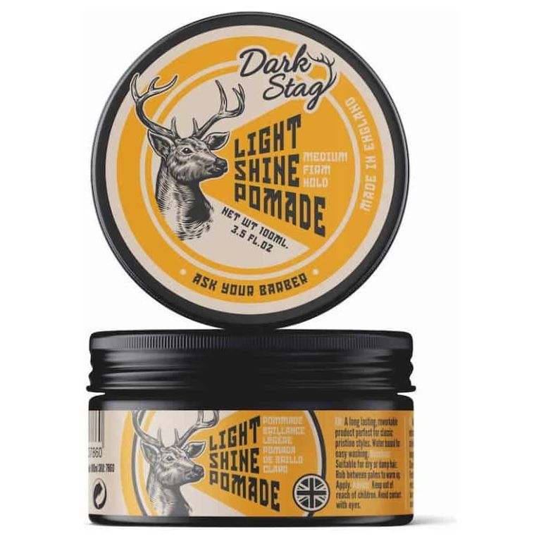 Dark Stag Lichte Glans Pomade 100ml