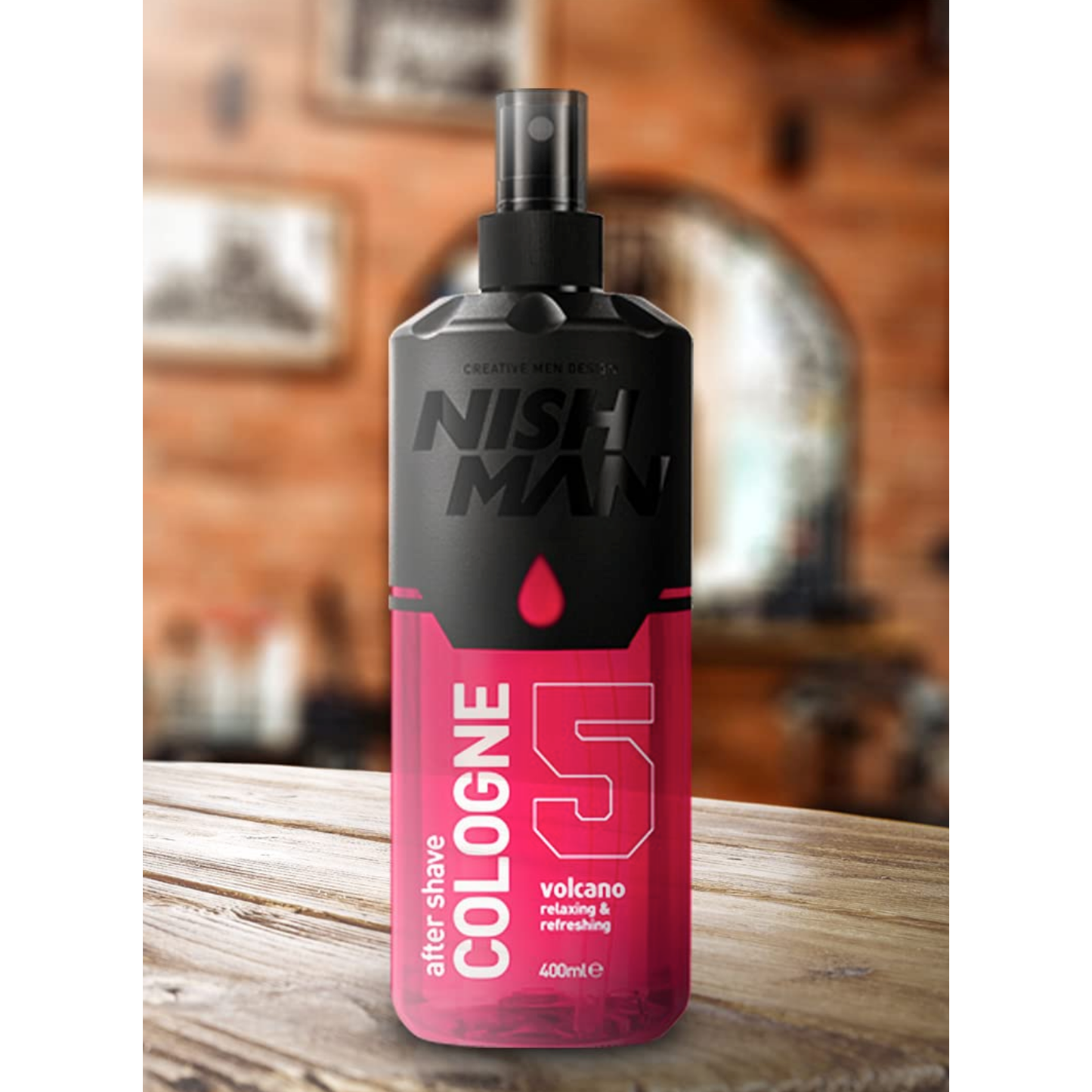 Nish Man After Shave Cologne nr 5 Volcano 400ml