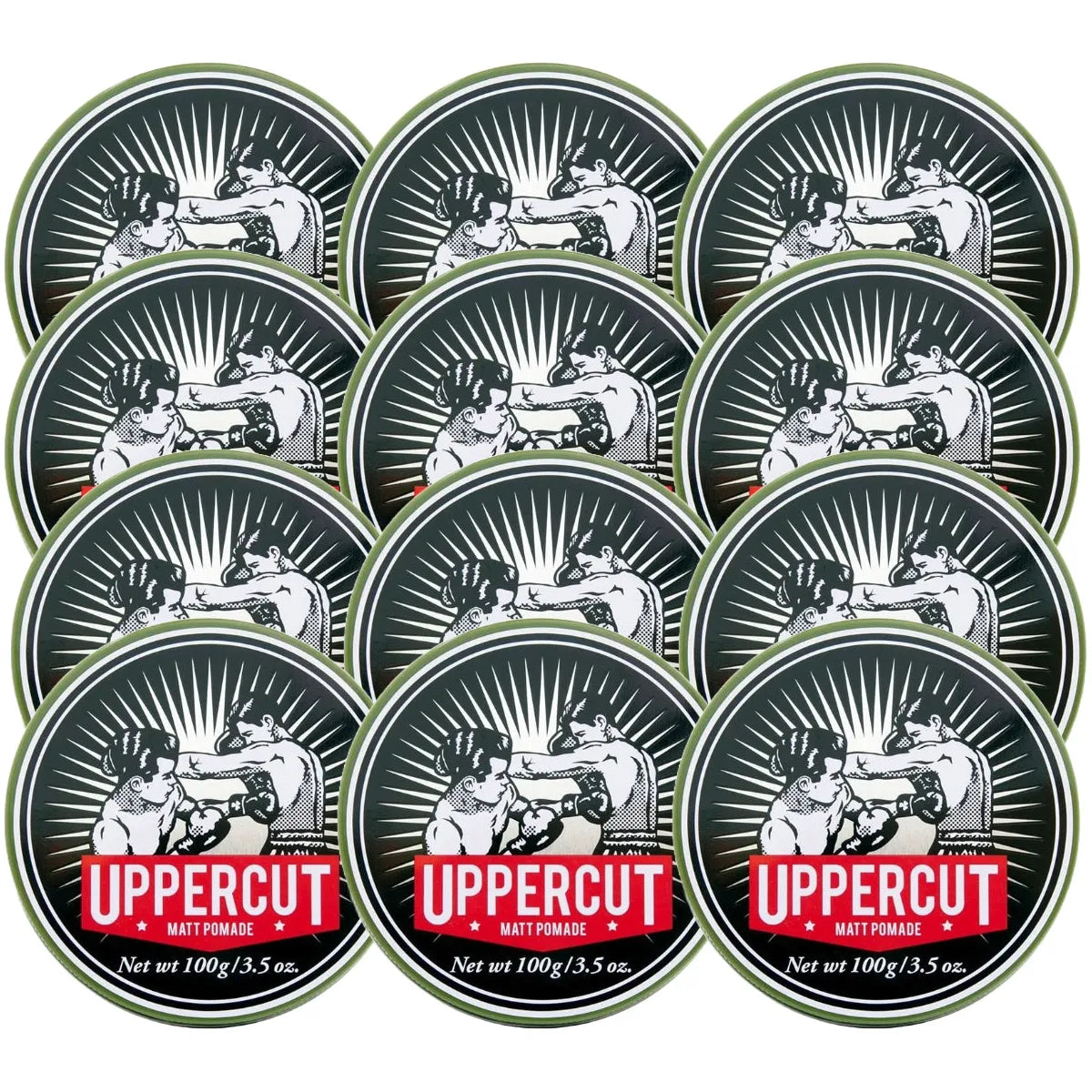 UPPERCUT DELUXE Matte Pomade 100g - 12 STK