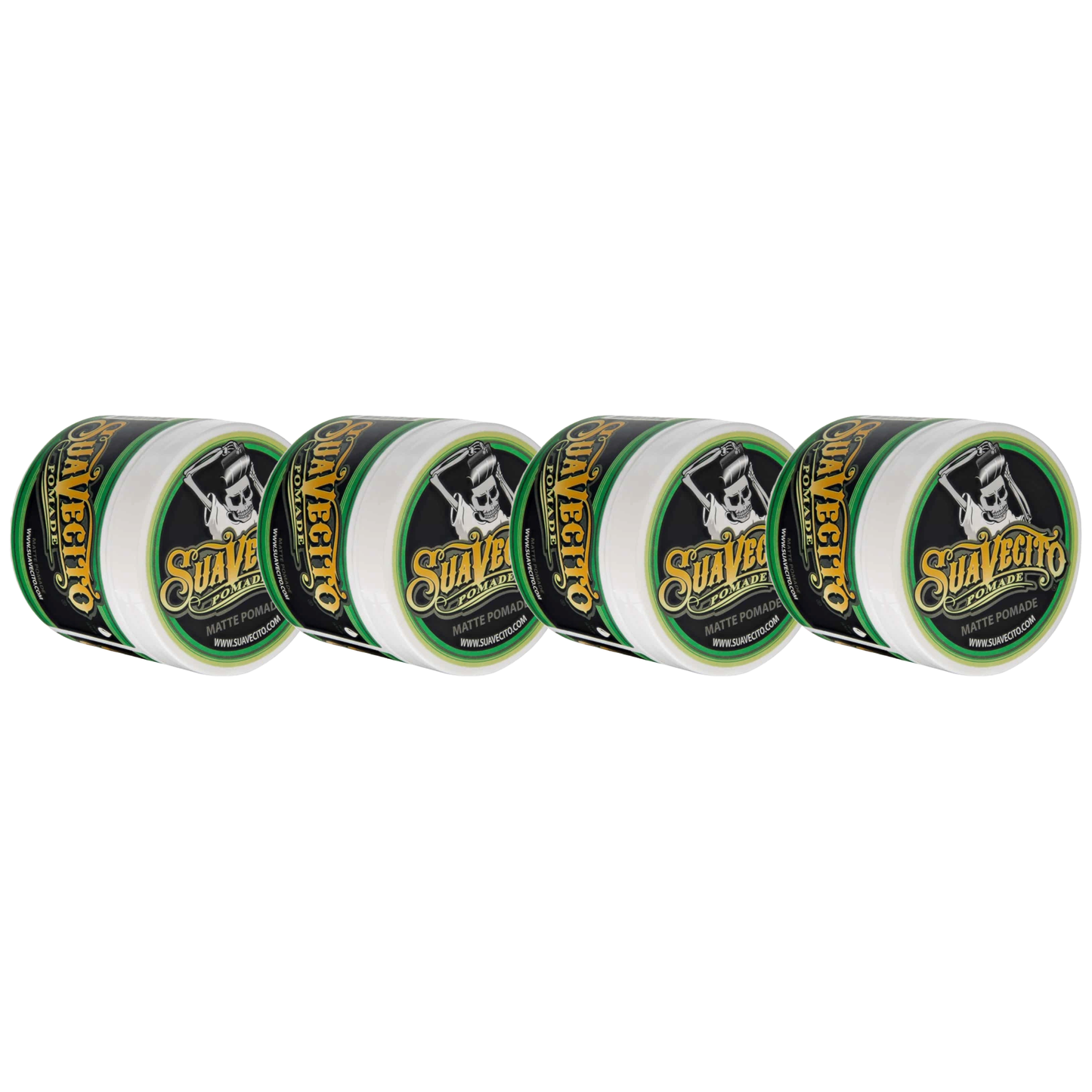 Suavecito Matte Pomade 113gr - 4er Pack