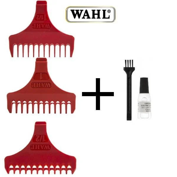 Wahl Detailer opzetkammen incl. Olie & Penseel
