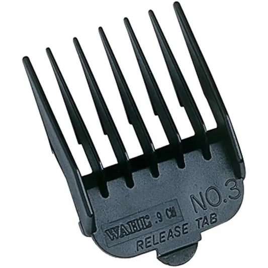 Wahl Opzetkam nr. 3 (10 mm) Zwart