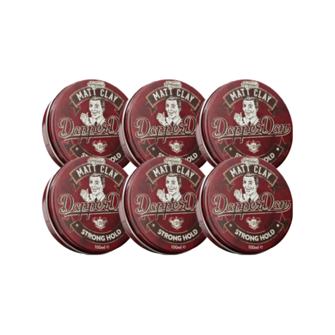 Dapper Dan Matt Clay 100ml - 6 STUKS