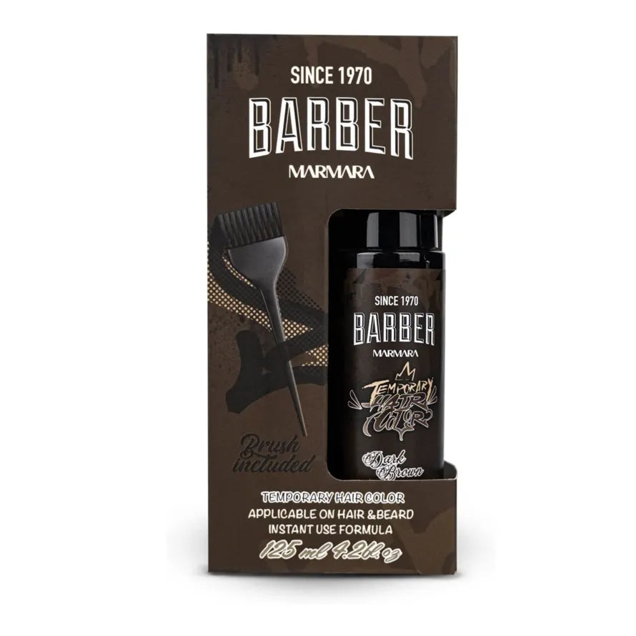 MARMARA BARBER Temporäre Haar- und Bartfarbe Dunkelbraun