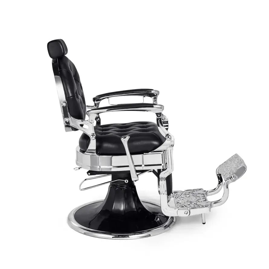 Mirplay Barberchair Kirk Schwarz / Chrom B