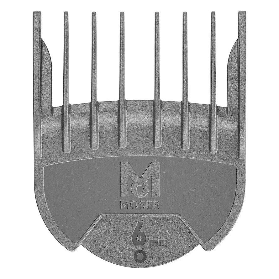 Moser Aufsteckkamm Nr. 2 (6 mm) Schwarz