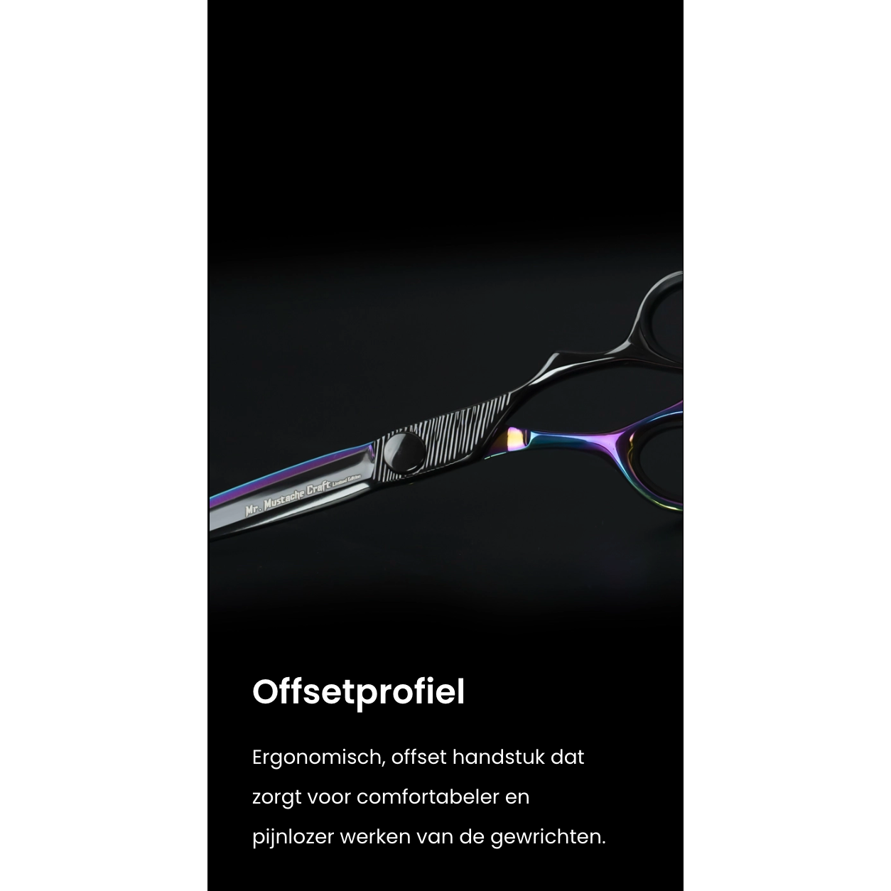 Mr Mustache Friseurschere Craft x Gasolina