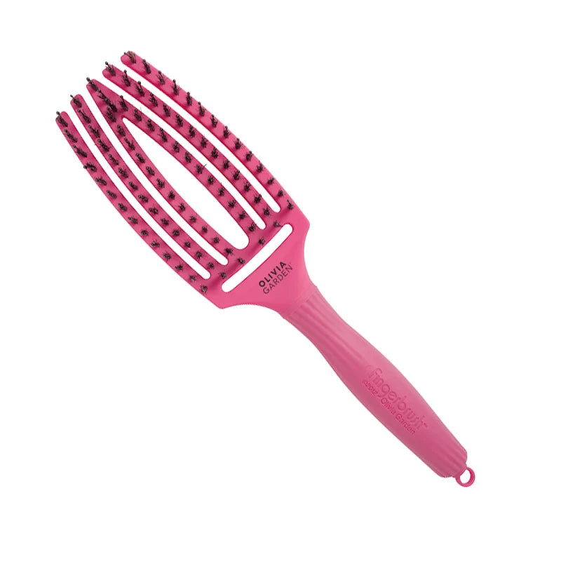 Olivia Garden Fingerbrush HOT PINK
