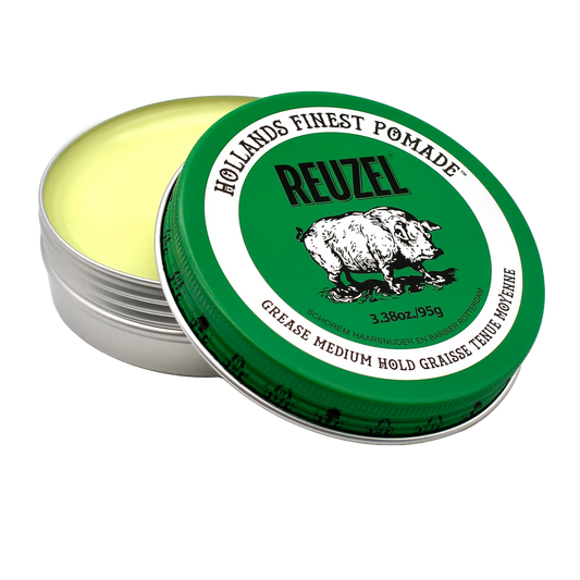 Reuzel Pomade Green Medium Hold 95gr New. 12 Pack