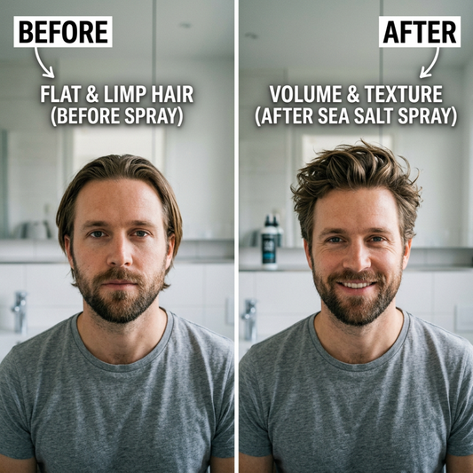 Sea Salt Spray for Men: Volume, Texture & Best Products Guide