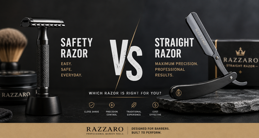 Safety Razor vs Straight Razor: What's the Difference and Which One Is Right for You?