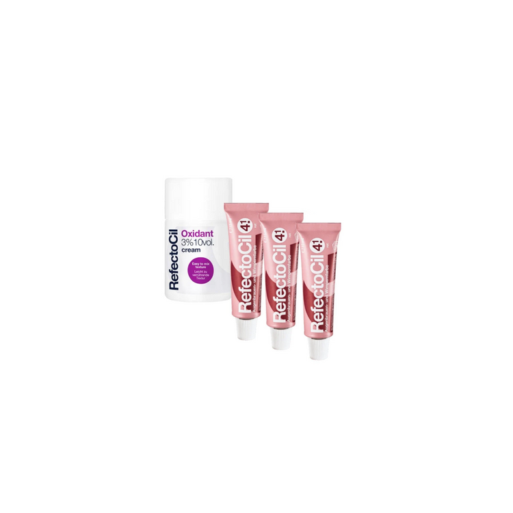 Women Eyelash and Eyebrow Dye