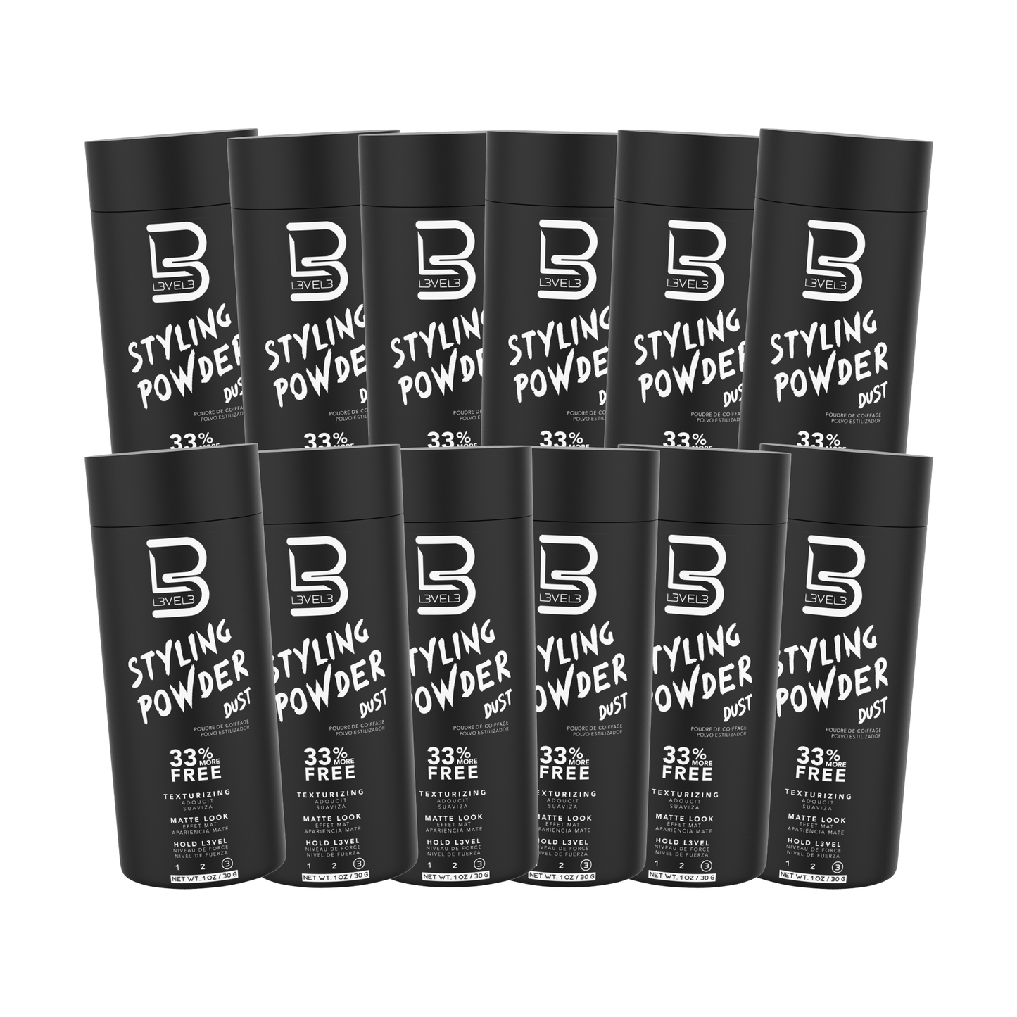 Level3 Styling Powder Dust - 12 Pack