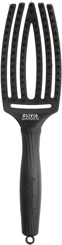 Olivia Garden Finger Brush Black Combo Medium