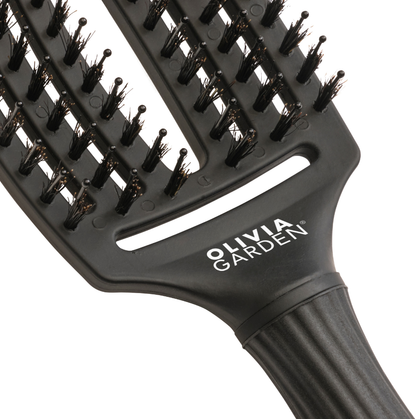 Olivia Garden Finger Brush Black Combo Medium