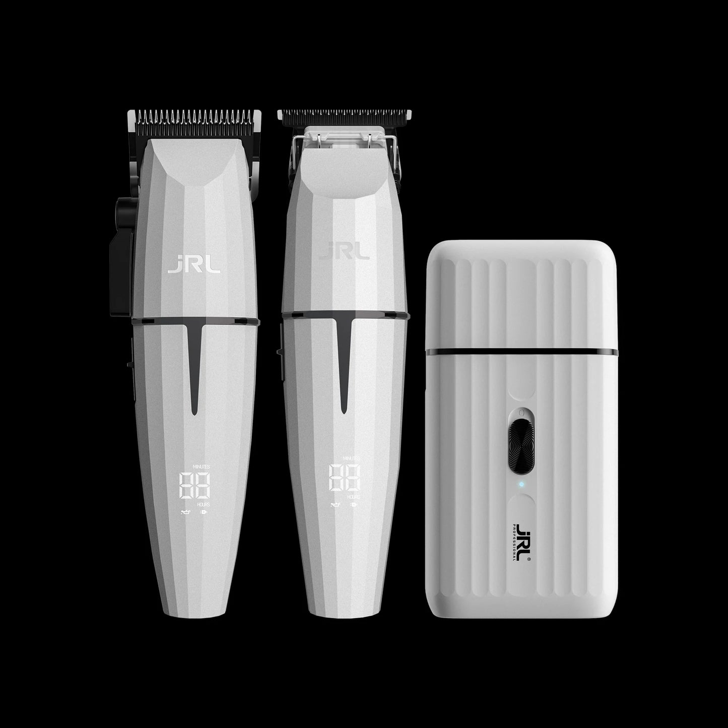 JRL GHOST 2 Limited Edition Set – Clipper, Trimmer & Shaver in Onyx White