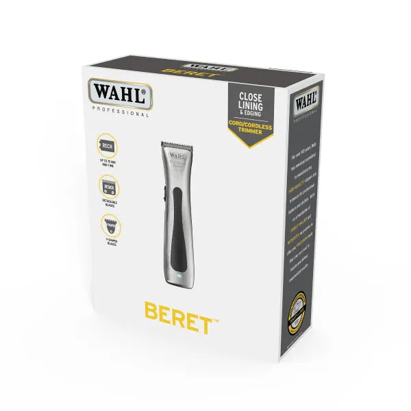 Wahl Beret Pro Li+ Chrome Trimmer-2 pin