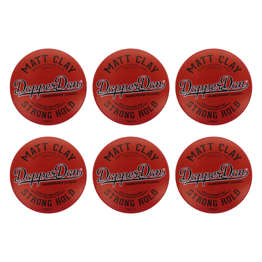 Dapper Dan Matt Clay 100ml - 6 STÜCK
