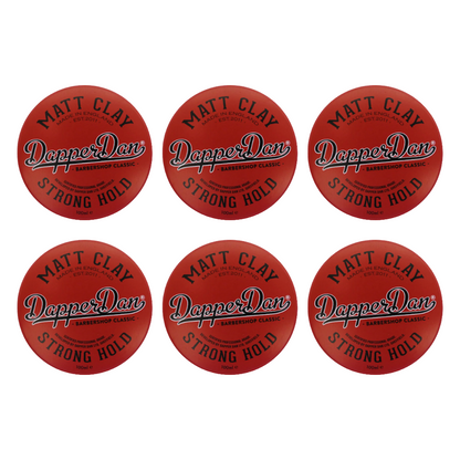 Dapper Dan Matt Clay 100ml - 6 STÜCK