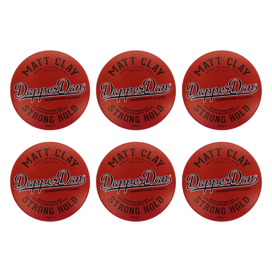 Dapper Dan Matt Clay 100ml - 6 STÜCK