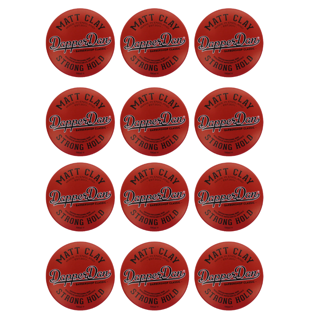 Dapper Dan Matt Clay 100ml - 12 STÜCK