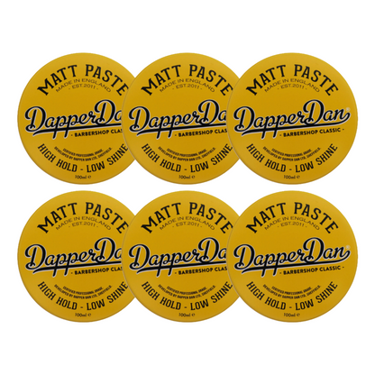 Dapper Dan Matt Paste 100ml - 6 pieces