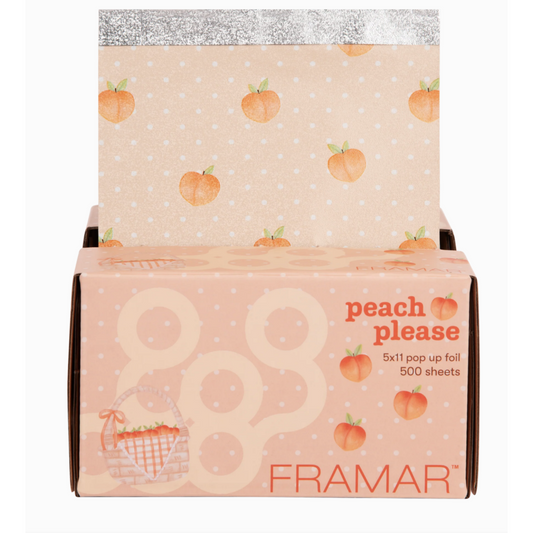 Framar Peach Please 5x11 Pop Up Foils - 500 pieces