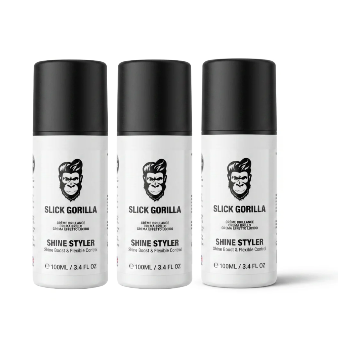 Slick Gorilla Shine Styler 100 ml – 3 Stück