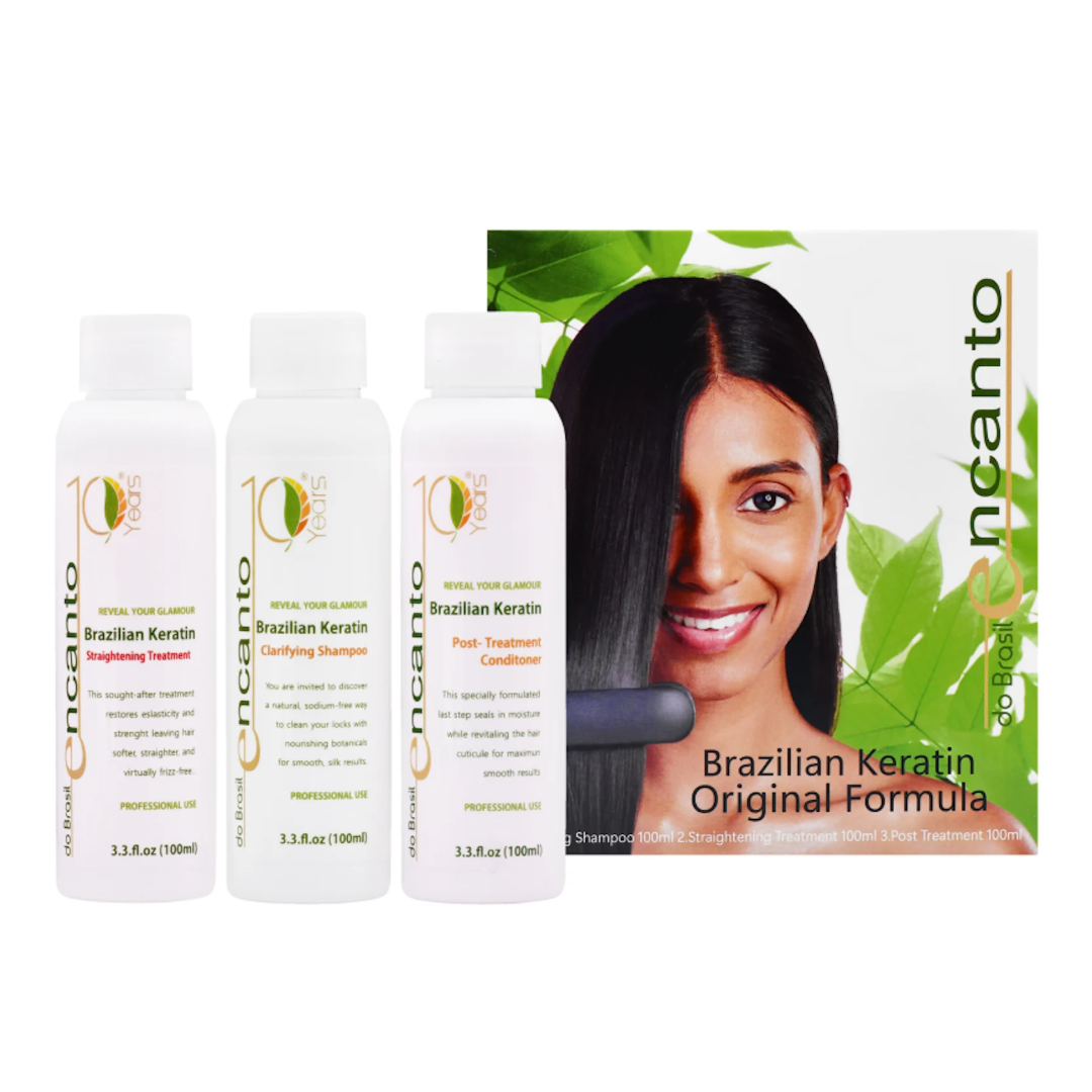 Encanto do Brasil Brazilian Keratin Original Formula Set