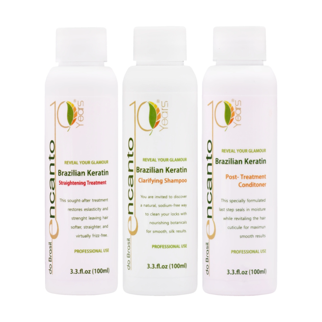 Encanto do Brasil Brazilian Keratin Original Formula Set