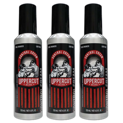 Uppercut Control Cream 120ml - 3 Stück