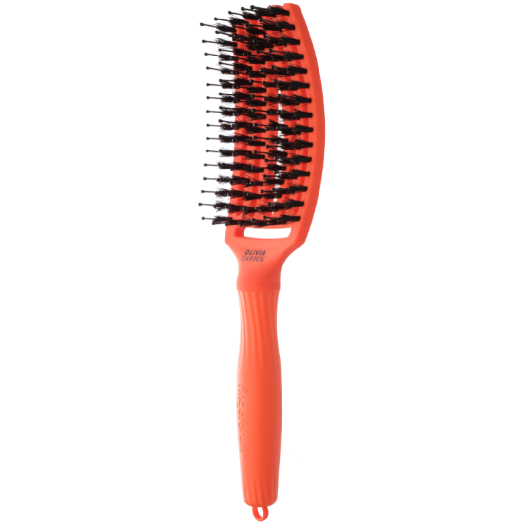 Olivia Garden Vingerborstel ORANGE SPRITZ - Medium