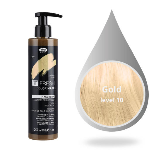 Lisap Re.Fresh Color Mask 250ml - GOLD