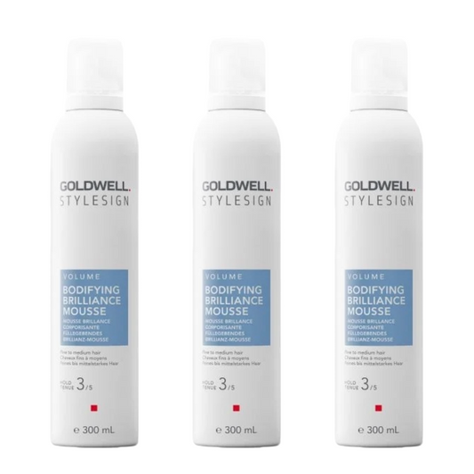 Goldwell STYLESIGN BODIFYING BRILLIANCE MOUSSE 300ML - 3 PIECES