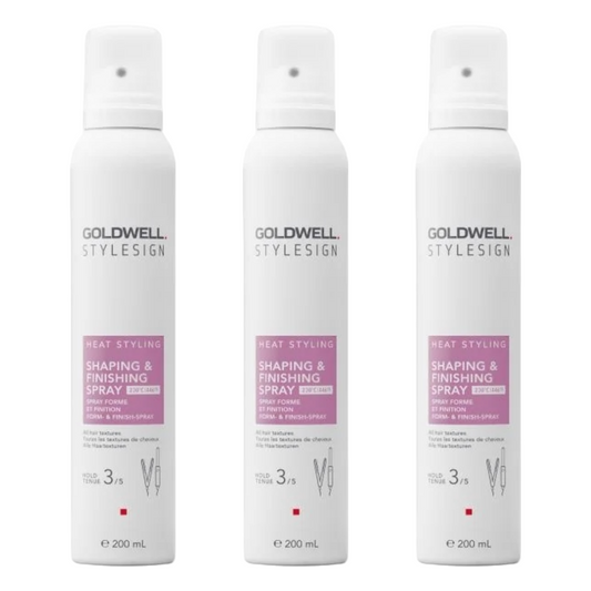 Goldwell STYLESIGN SHAPING & FINISHING SPRAY 200ML - 3 PIECES