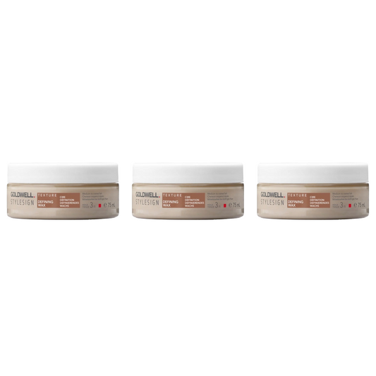 Goldwell STYLESIGN DEFINING WAX 75ML - 3 PIECES