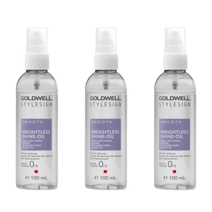 Goldwell STYLESIGN WEIGHTLESS SHINE-OIL 100ML - 3 STÜCK