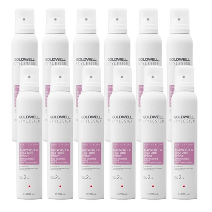 Goldwell STYLESIGN BLOWOUT & TEXTURE SPRAY 200ML - 12 PIECES
