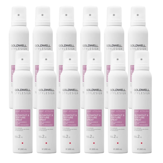 Goldwell STYLESIGN BLOWOUT & TEXTURE SPRAY 200ML - 12 PIECES