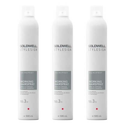 Goldwell STYLESIGN WERKENDE HAARSPRAY 500ML - 3 STUKS