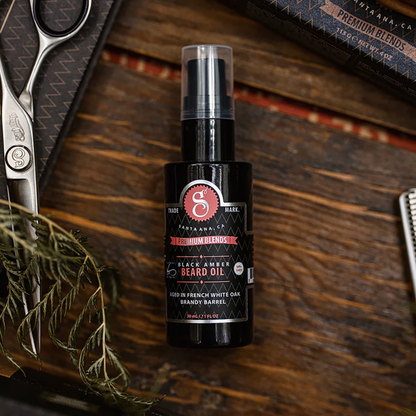 Suavecito Premium Blends Bartöl Schwarzer Bernstein 30ml