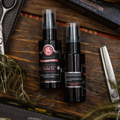 Suavecito Premium Blends Bartöl Schwarzer Bernstein 30ml