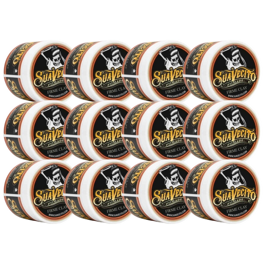 Suavecito Firme CLAY Pomade 113g - 12-Pack