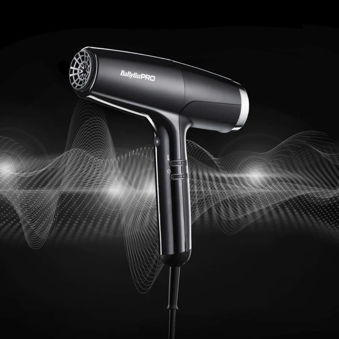 Babyliss Pro FALCO Advanced professional digital hair dryer Black/Silver