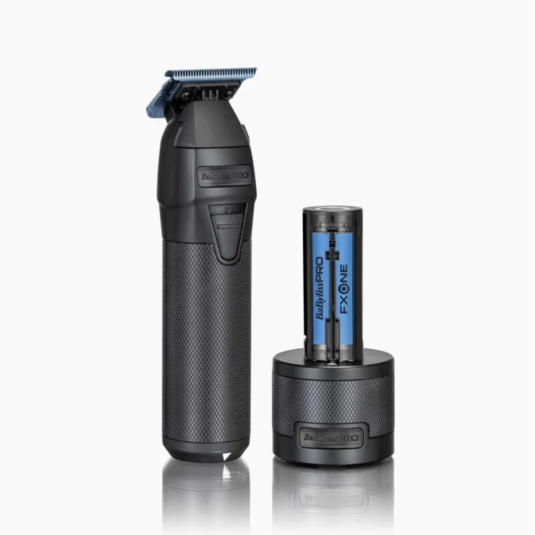 BaBylissPRO FXONE BLACKFX オールメタルトリマー Babyliss Pro FXONE All-Metal BLACK Skeleton Trimmer – Barberfriends